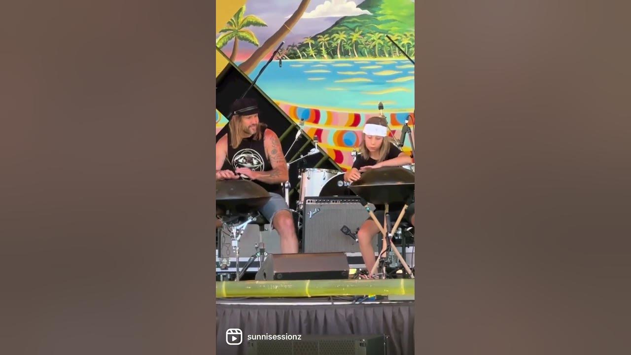 10yr old Sunnisessionz - Sunni Holden. This young talent stuns the audience at Island Vibe 2022