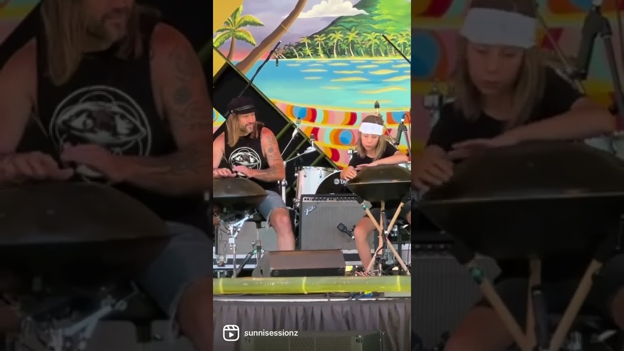 10yr old Sunnisessionz - Sunni Holden. This young talent stuns the audience at Island Vibe 2022