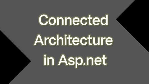 asp01 #connected architecture in ado.net(c#)