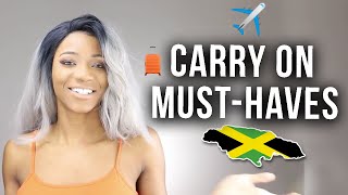 WHAT TO BRING TO JAMAICA VACATION IN UR CARRY-ON TRAVEL BAG!🇯🇲🌴🌞 | Annesha Adams