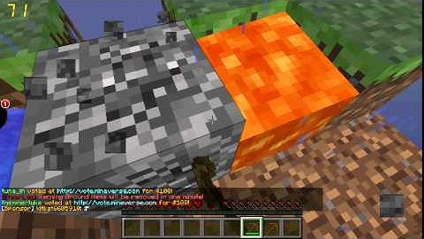 Skyblock Tutorial #1 I Cobblestone Generator & Inf. Water Source