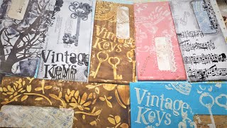 How to Make Big Journal Cards with Junk Mail Envelopes! Pt 2 Tutorial Junk Journal Fun Paper Outpost