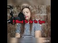 I Need To Be In Love Cover
