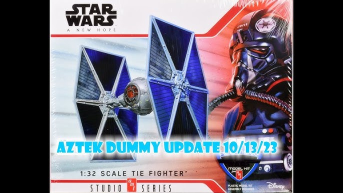 NEW: TIE Fighter Studio Series - ALL NEW! 1:32 scale - Star Wars: A New  Hope from Round 2/AMT