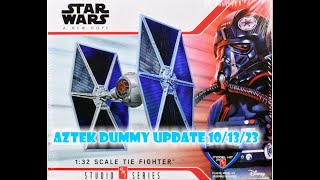 Aztek Dummy Update 10/13/23 - AMT TIE Fighter - Part 1