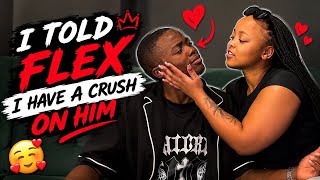 I TOLD LIL FLEX I HAVE A CRUSH ON HIM GUESS WHAT HE SAID😱