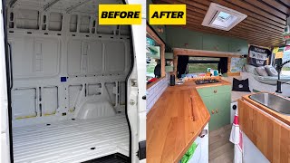 £7000 DIY Off-Grid Campervan Conversion (Full Van Tour)