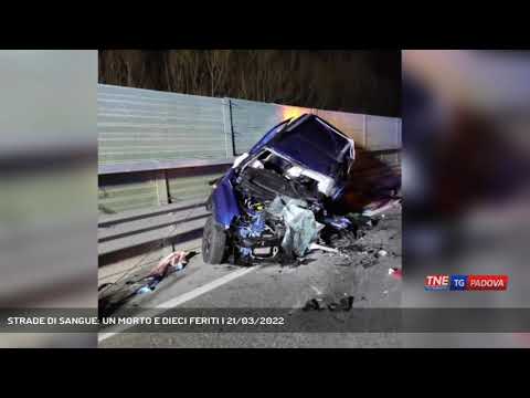 STRADE DI SANGUE: UN MORTO E DIECI FERITI | 21/03/2022