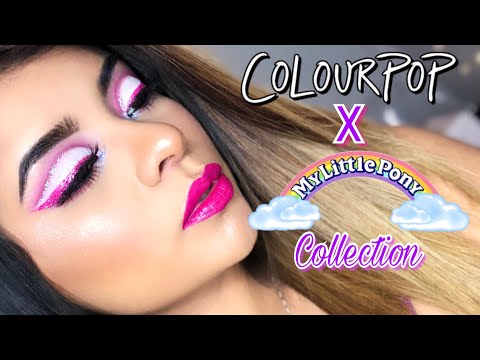 COLOURPOP X My Little Pony Collection ???? | Liquid Lipstick As Eyeliner | Makeup Tutorial ✨