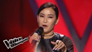 Buyangerel.E - 'Only Love Can Hurt Like This' - Blind Audition - The Voice of Mongolia 2018