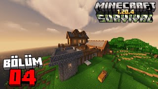 Artık Evim Var!! - Minecraft Survival #4