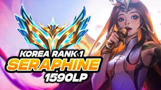 How this support player hit rank 1 in Korea playing Seraphine