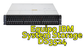 Equipo IBM System Storage DS3524
