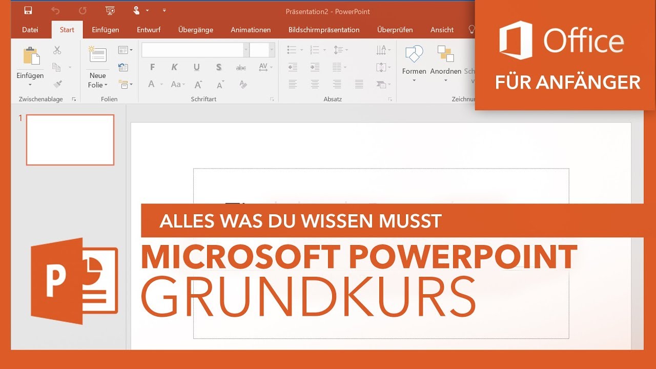  New Update Microsoft PowerPoint (Grundkurs) Für Anfänger | Microsoft Office Tutorial Serie