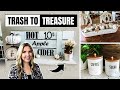 FALL TRASH TO TREASURE 🍁 THRIFT FLIP DIY ITEMS FOR YOUR KITCHEN