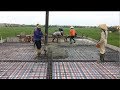 Great Project Of Ready-Mixed Concrete Roof Construction - Step By Step Building Technology