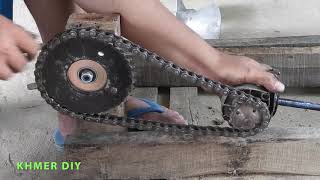 Wow!! this is so cool - Innovation pedal boat propeller by Khmer DIY
