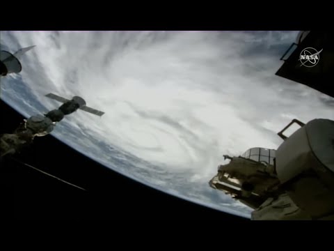 Associated Press: International Space Station flies over Hurricane Ian