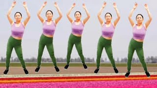 : Simple exercise daily routine at home, lose weight, reduce fat, slim waist/lovely mix vlog