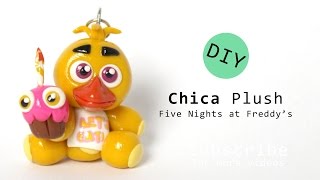 Five Nights at Freddy's Chica Plush Polymer Clay Tutorial