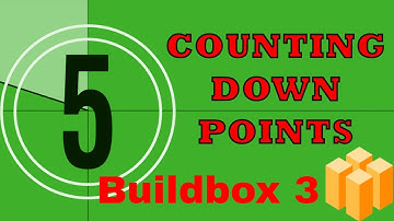 BUILDBOX 3 How To Add Points COUNTDOWN Counter (2019)
