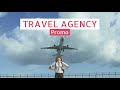 Travel agency promo template editable