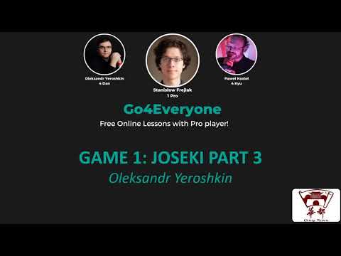 [Game 1] Joseki. Part 3