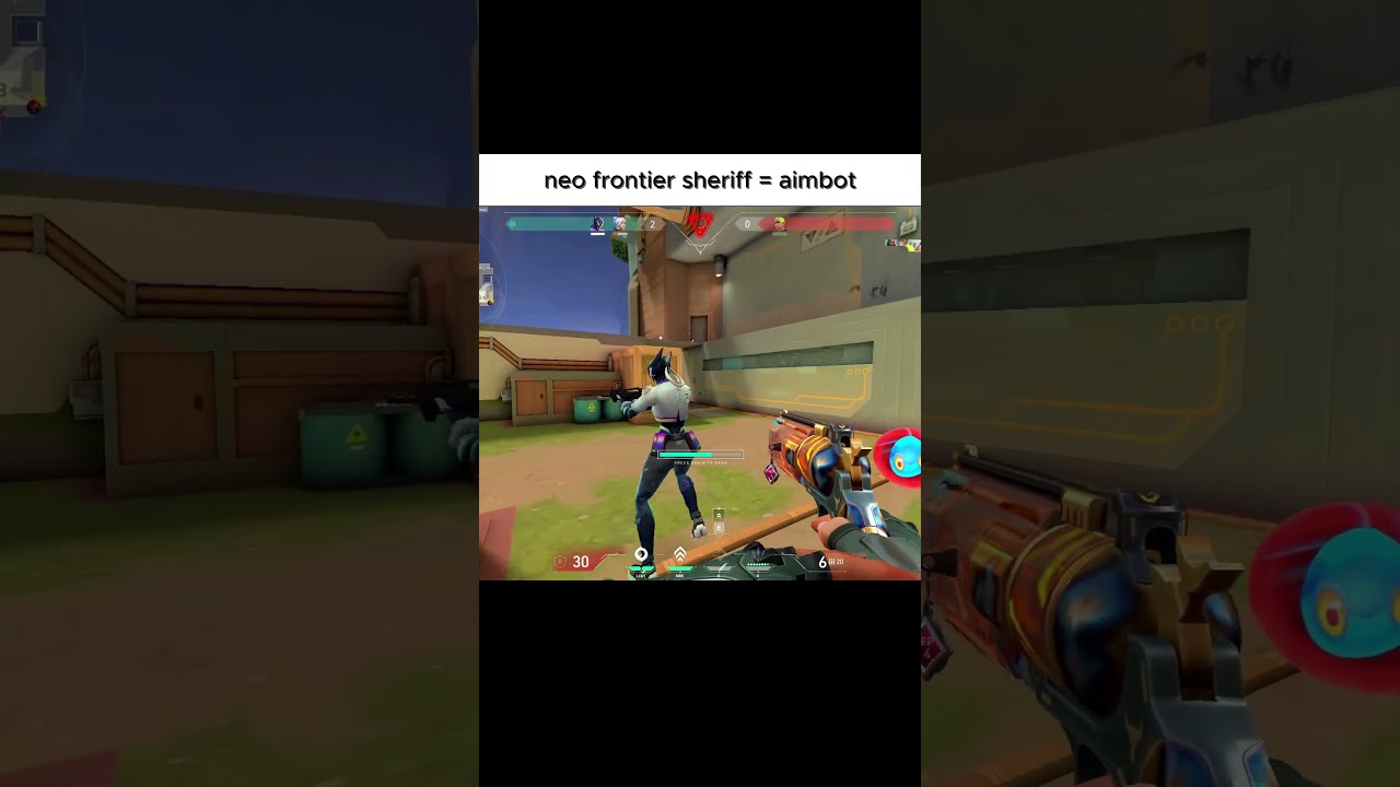 neo frontier sheriff = AIMBOT 