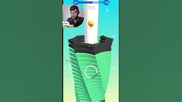 Stack Ball level 121| Stack Ball Crash Platforms Gameplay | android game | #youtubeshorts