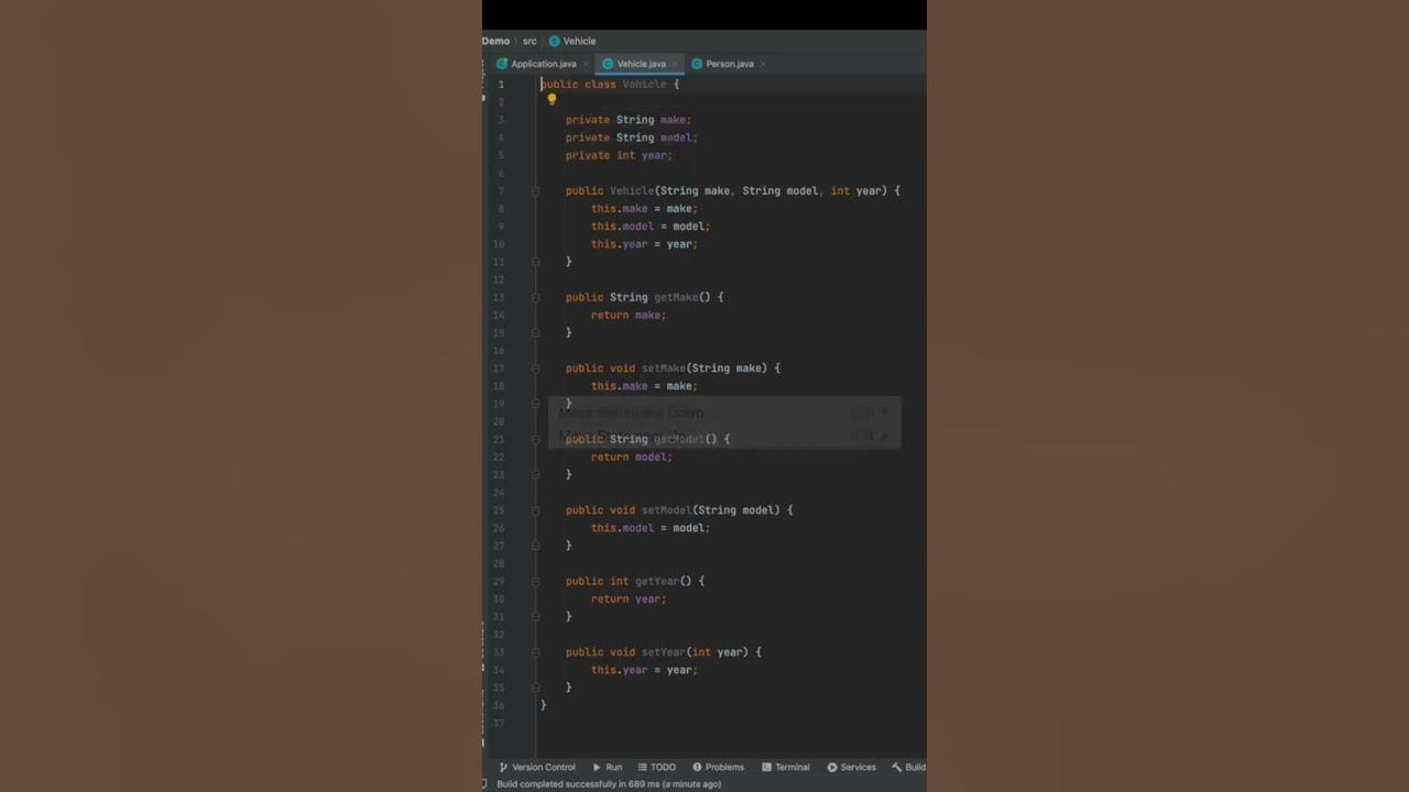 IntelliJ IDEA tutorial Java - keyboard shortcuts #shorts - YouTube