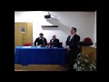 Lue Elizondo and Tom DeLonge address CUN about TTSA &amp; UFO/UAP Disclosure in Italy Oct. 27, 2018