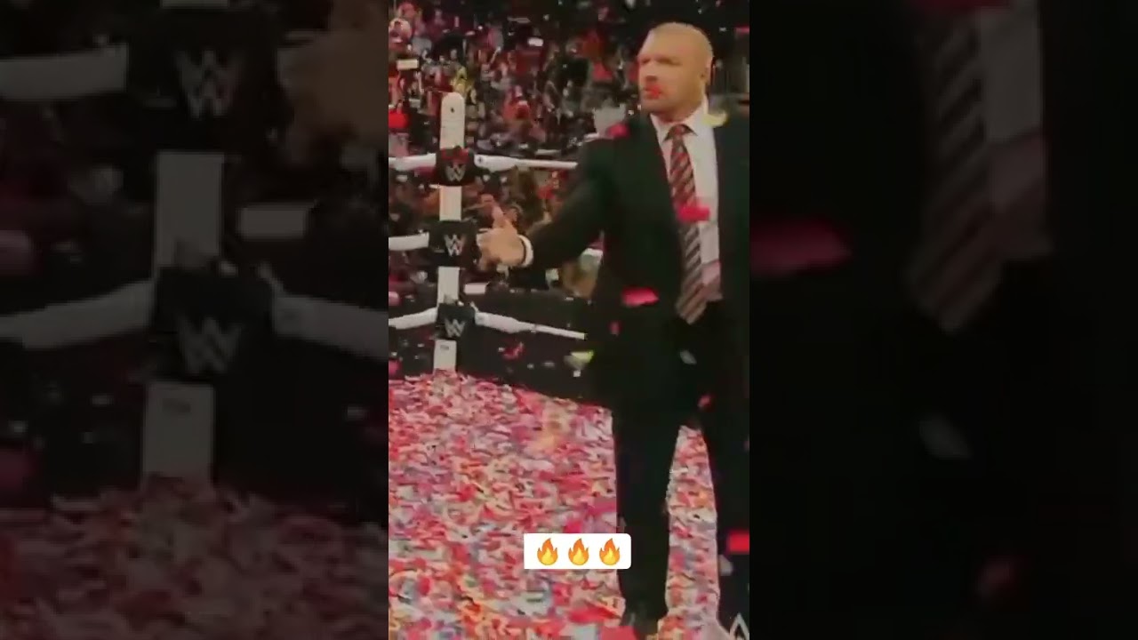 Roman Reigns 🔥 Attacks On Triple-H  