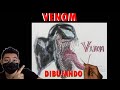 Dibujando a Venom - Дибуджандо яд - Drawing Venom - Draw
