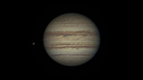 Imaging planets Jupiter & Saturn with a Dobsonian telescope