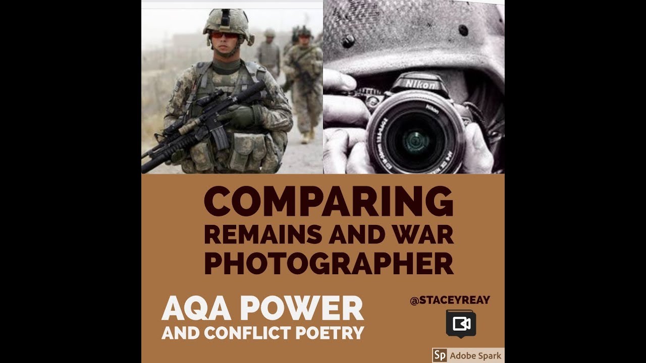 essay on war photographer and remains