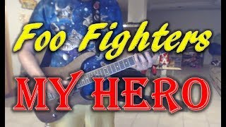 Foo Fighters My Hero Guitar Tab in E Major - Download & Print - SKU:  MN0082986