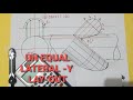 LATERAL WYE/UN-EQUAL LAY-OUT/Transition/Patern