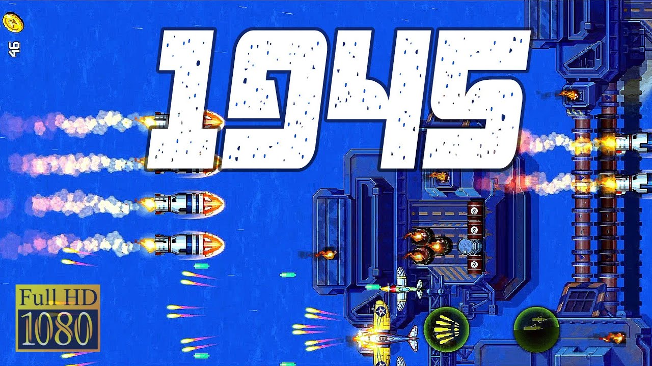 1945 Air Force Free Shooting Game 2020 Game Review 1080p Official