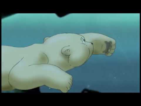 little-polar-bear-vs-a-giant-submarines,-happen-a-penguin-don't-fly