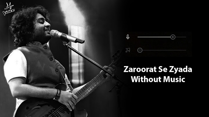 Zaroorat Se Zyada (Without Music Vocals Only) | Arijit Singh | Vedaa | Now Vocals