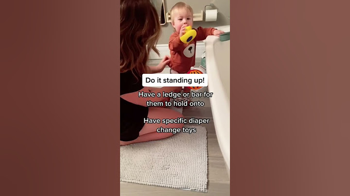 Is your toddler fighting diaper changes?