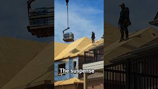 Where is it going to land? #roofing