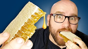 Is it safe to eat raw honeycomb?