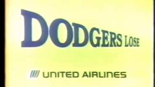 KTTV Dodgers Scoreboard ID (1981)