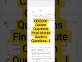 CE25C01|Introduction to Civil Engineering|Important questions| #engineeringking