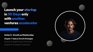 Another Ventures Accelerator Chapter 7 : Sales Success: Strategies for Sustainable Growth