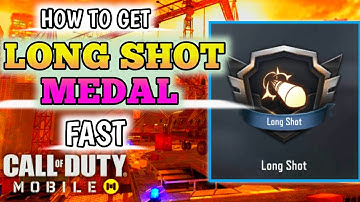 How to get LONG Distance Kills FAST in Call of Duty Mobile | CoD Mobile Long Shot Medal