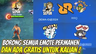 GW KASIH GRATIS BATTLE EMOTE MPL PERMANEN! GRATIS UTK KLIAN DAN EMOTE BARU : AMPUN PUH SEPUH