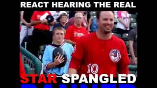 Sports Fans React to the 3rd Verse of the Star Spangled Banner