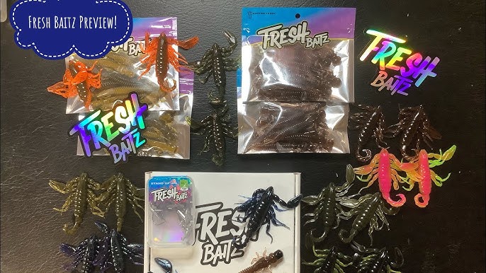 Fresh Baitz Soft Plastics Scorpions (Are They Good) #freshbaits